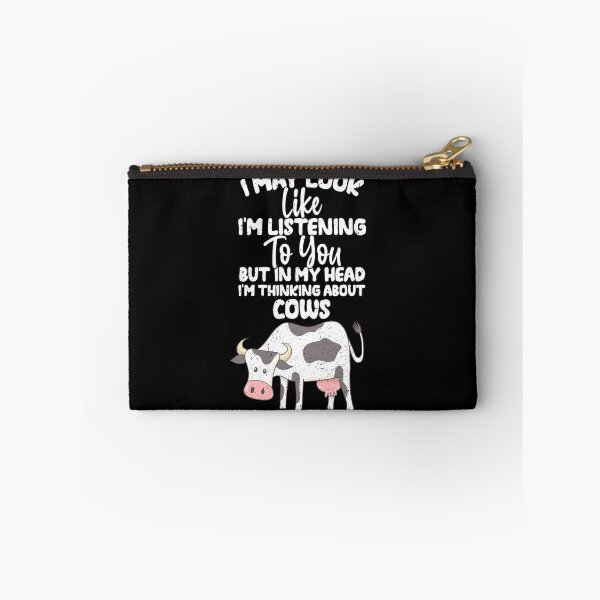 Item preview, I May Look Like I'm Listening To You But In My Head I'm Thinking About Cows  designed and sold by GabbyKash.