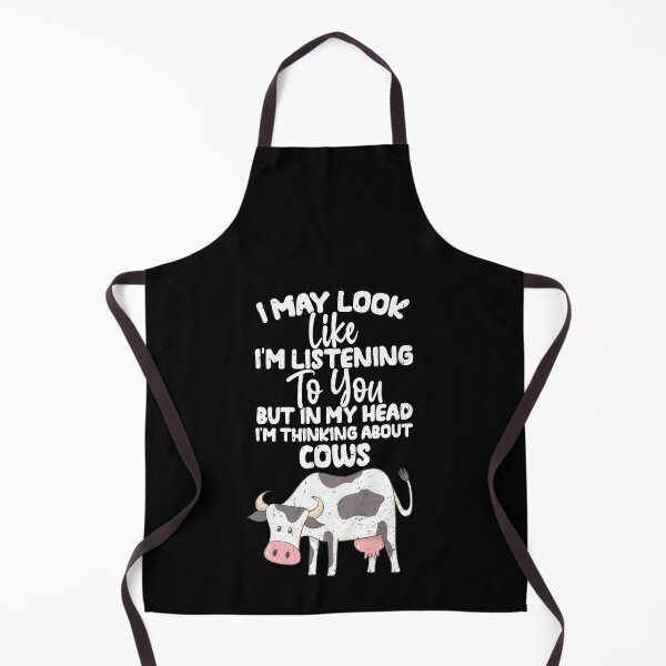 Item preview, I May Look Like I'm Listening To You But In My Head I'm Thinking About Cows  designed and sold by GabbyKash.