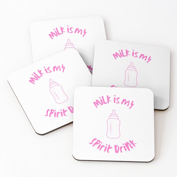 Item preview, Milk is my Spirit Drink (Pink Baby Bottle) designed and sold by CarinoDesigns.