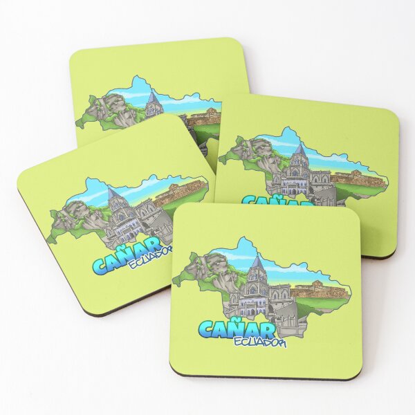 Item preview, Canar Ecuador: Ingapirca & The Inca Face - Ancestral Map designed and sold by ArtificeFactory.