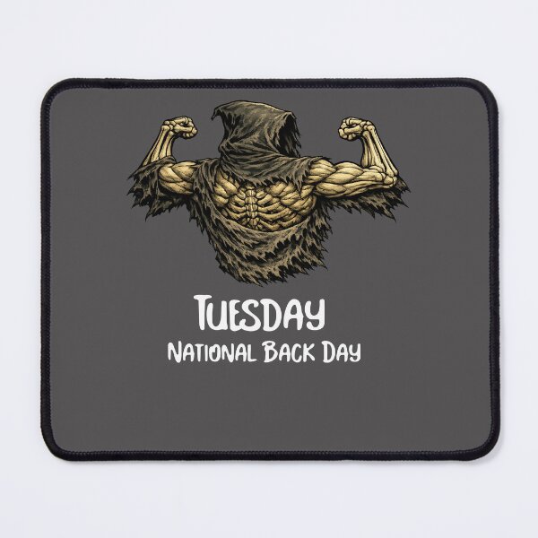 Item preview, Tuesday is National Back Day designed and sold by spencestees.