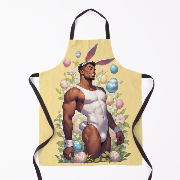 Item preview, Easter Hunky Bunny designed and sold by HunterWildeArt.