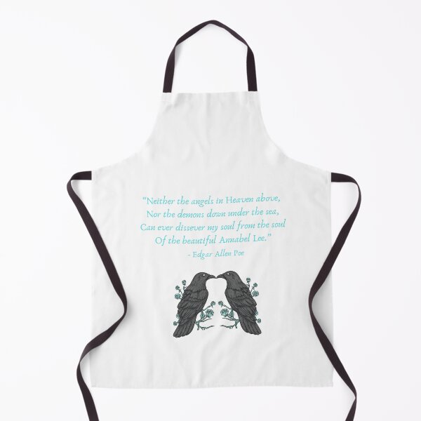 Item preview, Blue Poe Love Quote designed and sold by ScriptedEchoes.
