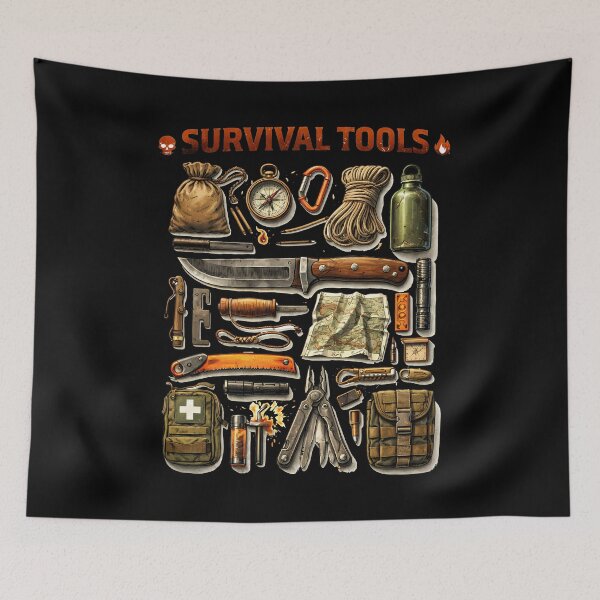 Item preview, Survival Tools Layout designed and sold by Tactical Override.