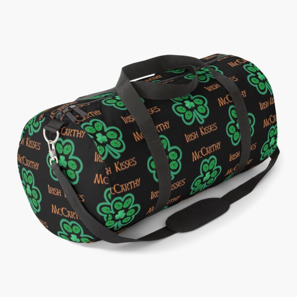 Item preview, McCarthy Irish Kisses Clover Shamrocks Lips designed and sold by IrishPOD.