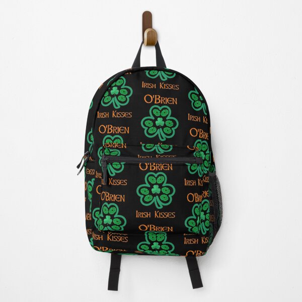 Item preview, O'Brien Irish Kisses Clover Shamrocks Lips designed and sold by IrishPOD.