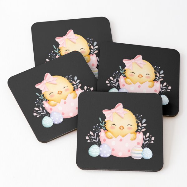 Item preview, Adorable Easter Chicks and Eggs - Cute Kawaii Spring Graphic Gift designed and sold by FuzionRaptor.