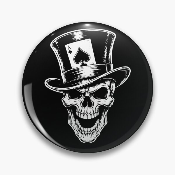 Item preview, Top Hat Skull designed and sold by MarkColeImaging.