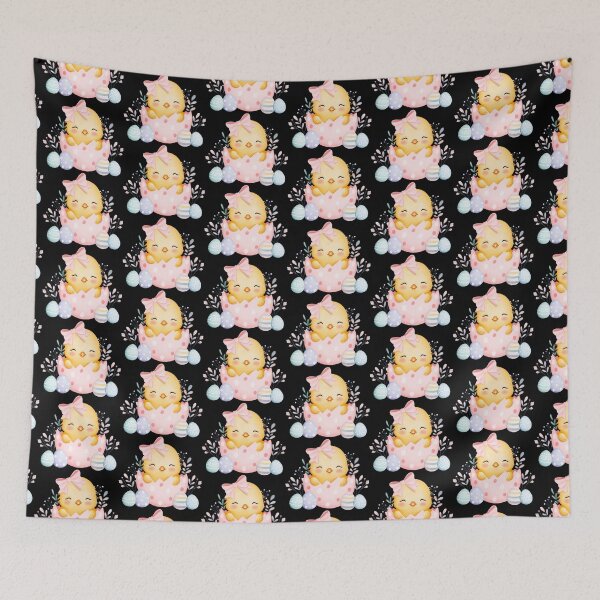 Item preview, Adorable Easter Chicks and Eggs - Cute Kawaii Spring Graphic Gift designed and sold by FuzionRaptor.