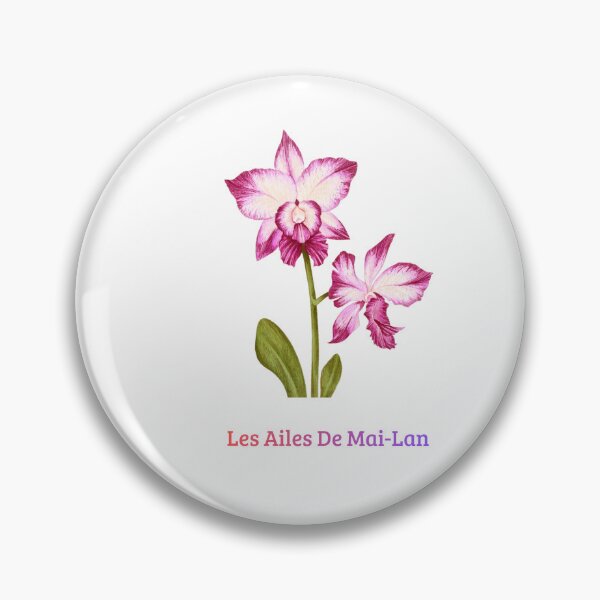 Artikelvorschau, Orchidee mit den Flügeln von Mai-Lan entworfen und verkauft von Mai-Lan-Kelly.