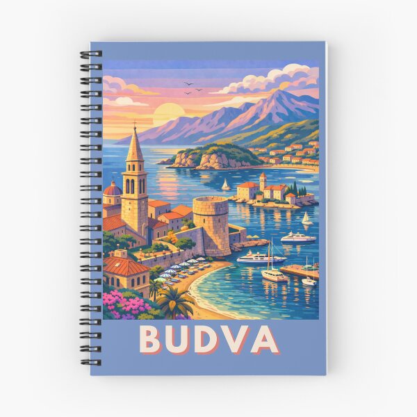 Item preview, Budva Montenegro Travel Poster designed and sold by MatthewHeights.