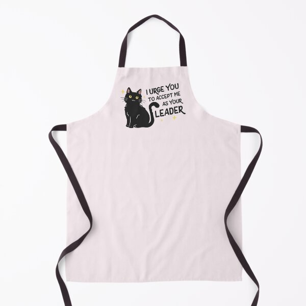 Item preview, I urge you to accept me as your leader | Salem the cat quote designed and sold by MamSelle.