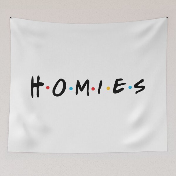 Item preview, Homies - Inspired By Friends Inspired - Black Design designed and sold by G2Creative.