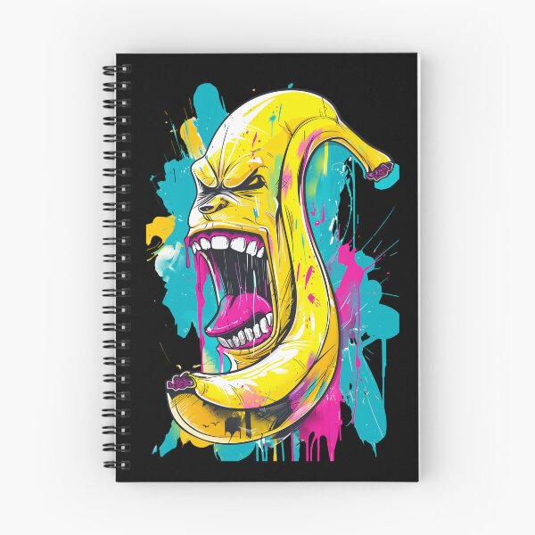 Item preview, Copy of Raging Monster Banana Neon Drip Street Art designed and sold by EhrenGeneration.