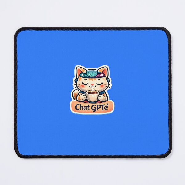 Item preview, GPTe Cat Sticker designed and sold by VibeCraft-Studio.