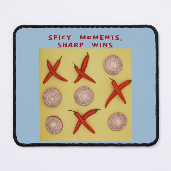 Item preview, Spicy Moments Sharp Wins Chili Onion Vegetable Art designed and sold by JurateArt-DK.