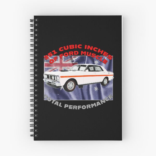 Item preview, White Ford Falcon GT HO 351 Classic Australian Muscle Car Artwork 351 Cubic Inches Ford Muscle Total Performance Vintage Falcon GT HO Phase 3 Aussie Car Art Car Lover Gift Fathers Day Christmas Gift designed and sold by Michael van der Hoorn.