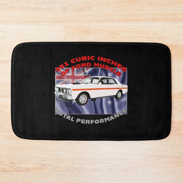 Item preview, White Ford Falcon GT HO 351 Classic Australian Muscle Car Artwork 351 Cubic Inches Ford Muscle Total Performance Vintage Falcon GT HO Phase 3 Aussie Car Art Car Lover Gift Fathers Day Christmas Gift designed and sold by Michael van der Hoorn.