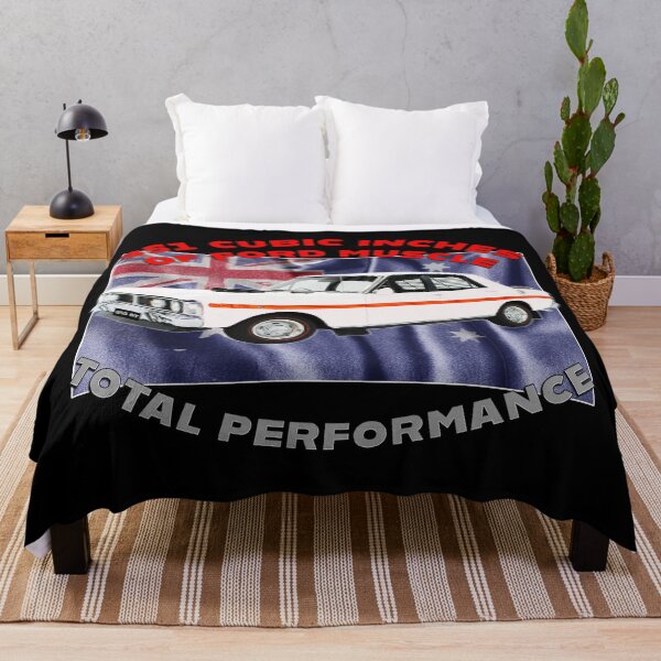 Item preview, White Ford Falcon GT HO 351 Classic Australian Muscle Car Artwork 351 Cubic Inches Ford Muscle Total Performance Vintage Falcon GT HO Phase 3 Aussie Car Art Car Lover Gift Fathers Day Christmas Gift designed and sold by Michael van der Hoorn.