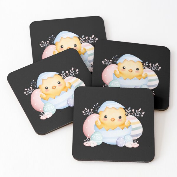 Item preview, Easter Chicks Eggs - Spring Kawaii Power Vibe designed and sold by FuzionRaptor.