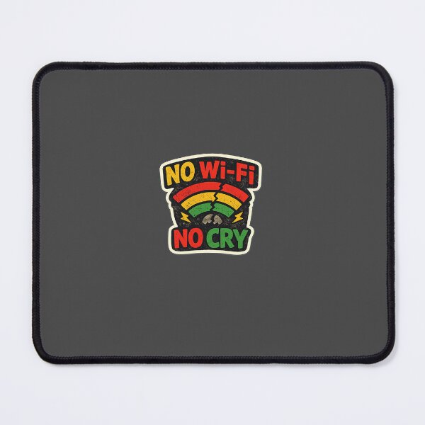 Item preview, Sticke No Wi-Fi, No Cry designed and sold by VibeCraft-Studio.