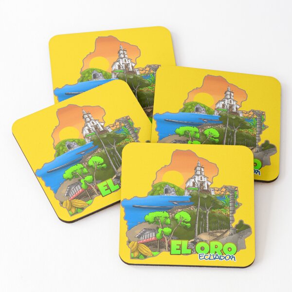 Item preview, El Oro Ecuador Map: Cacao, Bananas & Ancient Forests designed and sold by ArtificeFactory.