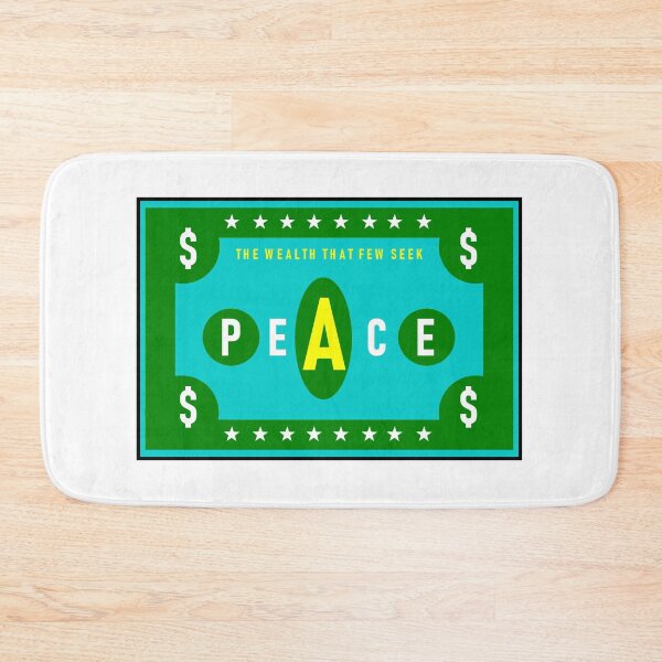 Item preview, Peace The Wealth That Few Seek Inspirational Quote designed and sold by JR78.