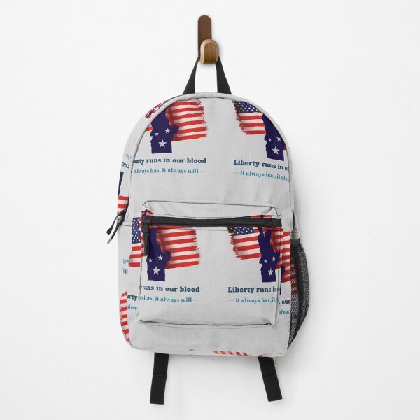 Item preview, Liberty Runs In Our Blood — It Always Has, It Always Will designed and sold by Zoaluxe.
