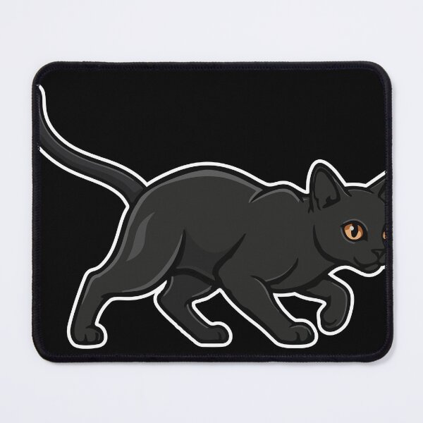 Item preview, Black Cat Silhouette Panther Hunter Vintage designed and sold by PixelStudioBe.