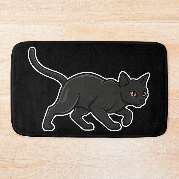 Item preview, Black Cat Silhouette Panther Hunter Vintage designed and sold by PixelStudioBe.