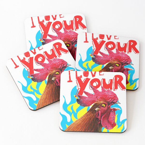 Item preview, Funny Rooster Pun T-Shirt – “I Love Your Cock” Humor Tee, Farm Joke Shirt, Double Entendre Graphic Tee designed and sold by MugSIn.