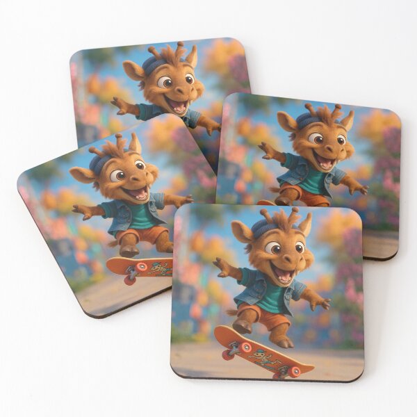 Item preview, Skater Sivatherium designed and sold by Sillytoe.