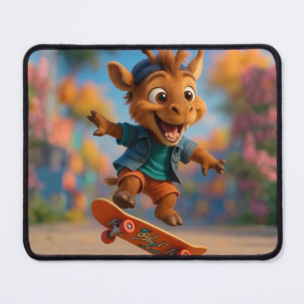 Item preview, Skater Sivatherium designed and sold by Sillytoe.