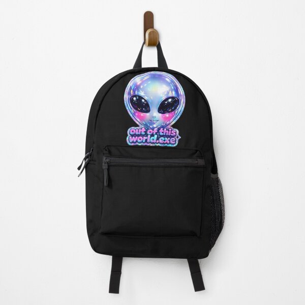Item preview, Out of This World.exe Chrome Alien Y2K  designed and sold by jgvisualarts.