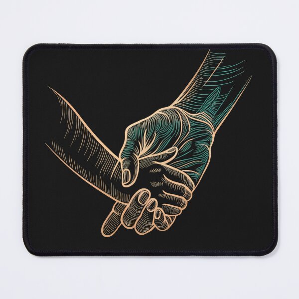 Item preview, mother and child hands designed and sold by GogoGrove.