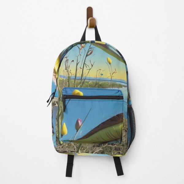 Item preview, Surreal Floating Eye Landscape – Dreamlike Reflection in a Drying World designed and sold by Mirgonhood.