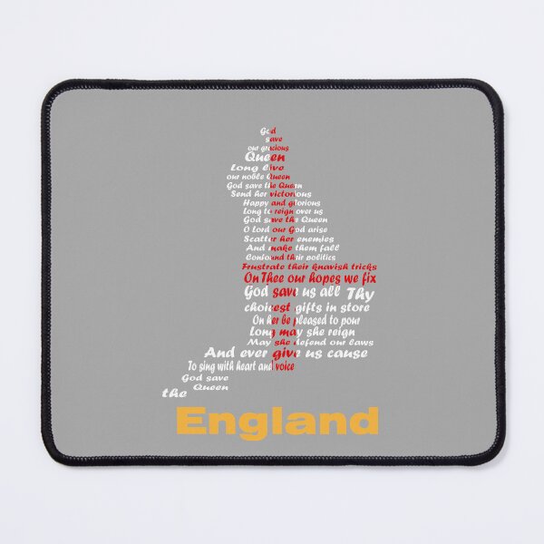 Item preview, England Football Pride 2026 - National Anthem, Map & Flag Design designed and sold by JR78.