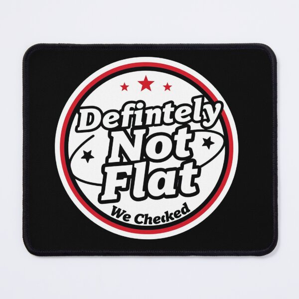 Item preview, Definitely Not Flawless Funny Vintage Badge Design designed and sold by VibeFactoryOfc.