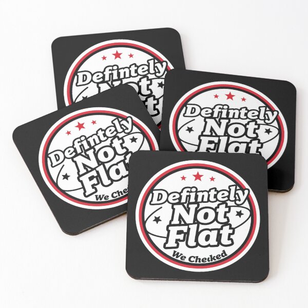 Item preview, Definitely Not Flawless Funny Vintage Badge Design designed and sold by VibeFactoryOfc.