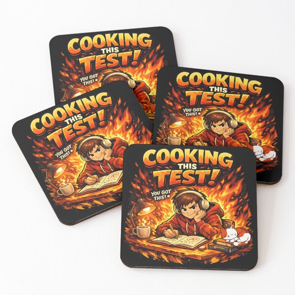 Item preview, On Fire Test Day Shirt High Key Cook Exam Funny Student designed and sold by Jokerstyle.