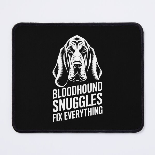 Item preview, Bloodhound Snuggles Fix Everything designed and sold by theartfulaspie.