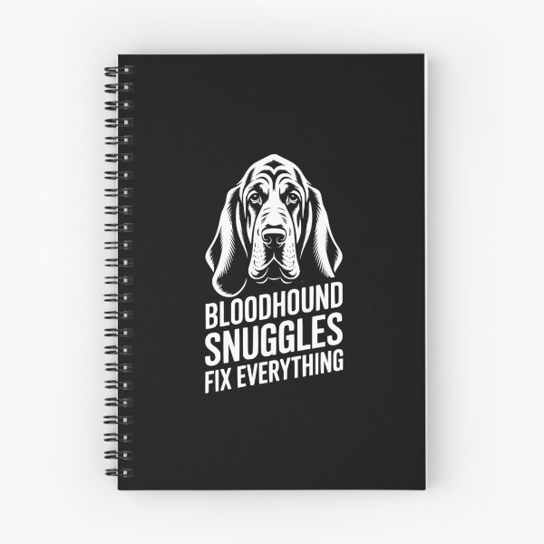 Item preview, Bloodhound Snuggles Fix Everything designed and sold by theartfulaspie.