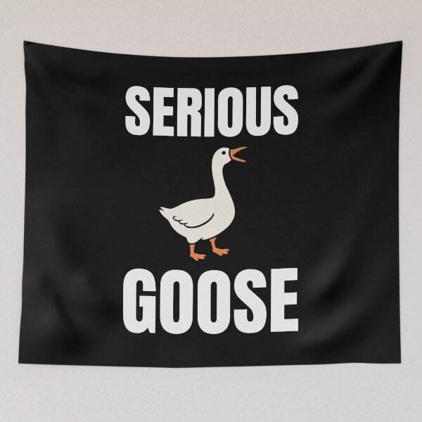 Item preview, Serious Goose Funny Honking Bird Animal designed and sold by snowry.