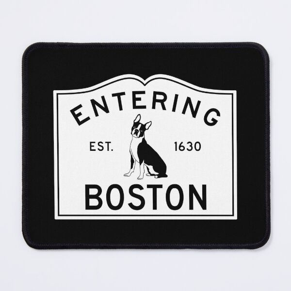 Item preview, Entering Boston. Boston Terrier designed and sold by MindTrend.