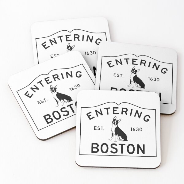 Item preview, Entering Boston. Boston Terrier designed and sold by MindTrend.