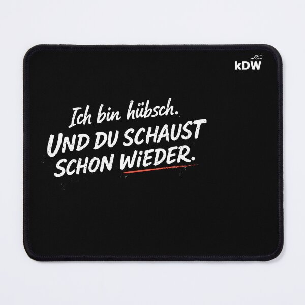 Item preview, ? Ich bin hübsch. Und du schaust schon wieder – Freches Statement Damen T-Shirt | kDW designed and sold by KostDesingWork.