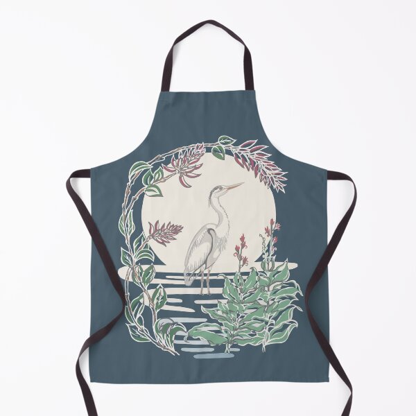 Item preview, Moonlit Heron designed and sold by WildFoxStudio.