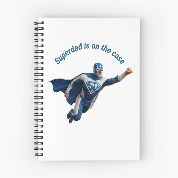 Item preview, Superdad is on the case designed and sold by missmoneypenny.