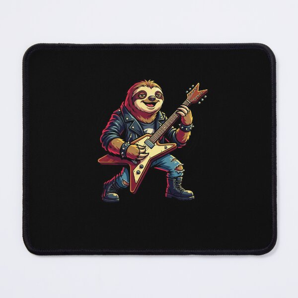 Item preview, Sloth Rock Guitar Player Animal Musician designed and sold by snowry.