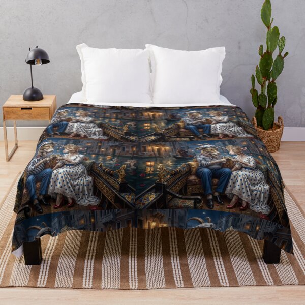 Item preview, The goat and the billy goat in love in Venice. Year of the Goat 2027. designed and sold by Natalia-Vlad.